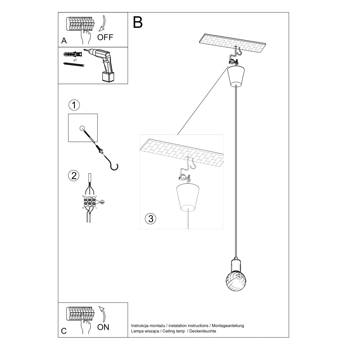 Suspension luminaire Modèle Solenya photo 8 | Luxarmonie