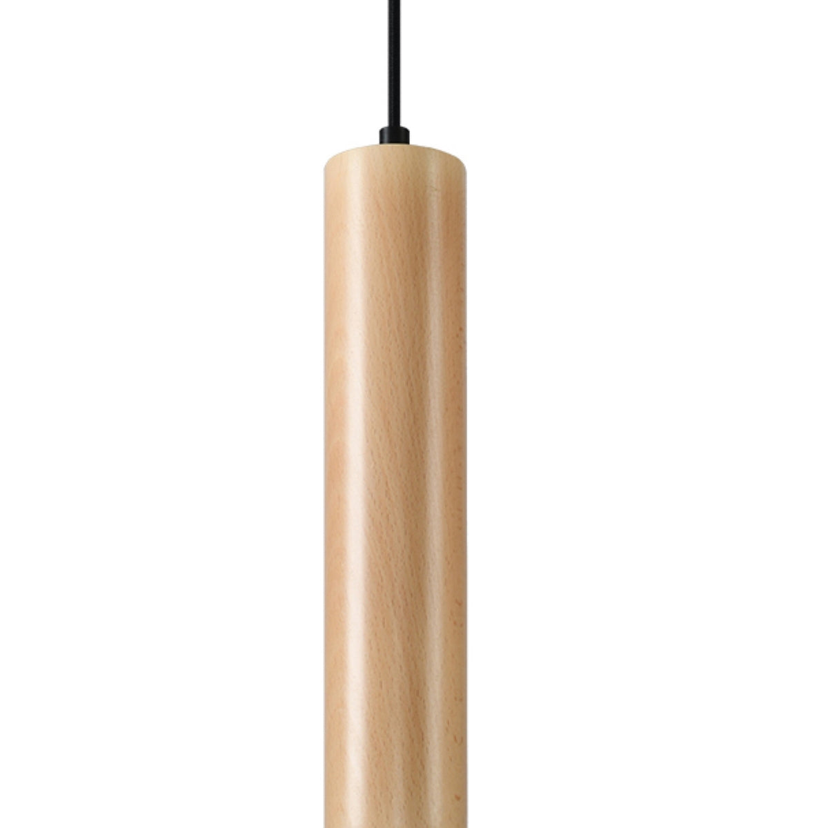 Scandinavische natuurlijk houten hanglamp – Modèle Arelion