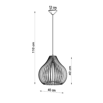Suspension luminaire modèle Norysia photo 4 | Luxarmonie