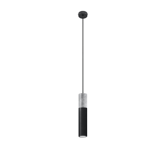 Industrial Design Pendelleuchte Beton & Holz – Orphéla