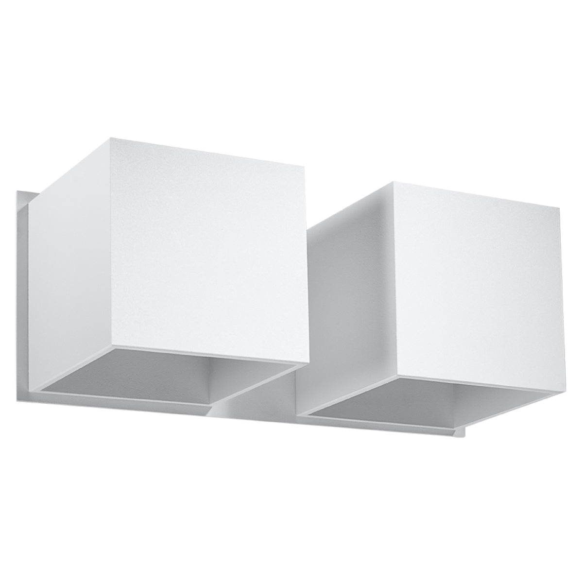 Moderne witte aluminium wandlamp – Model Asterion