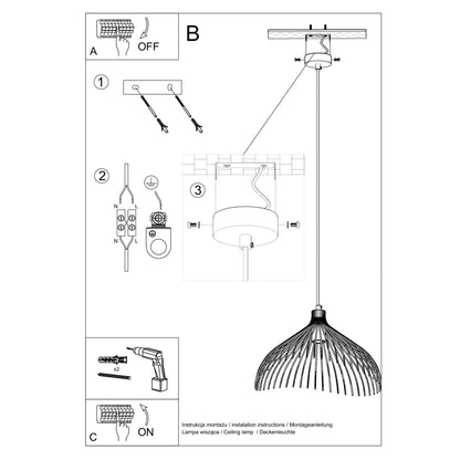 Suspension luminaire Modèle Atheris photo 5 | Luxarmonie