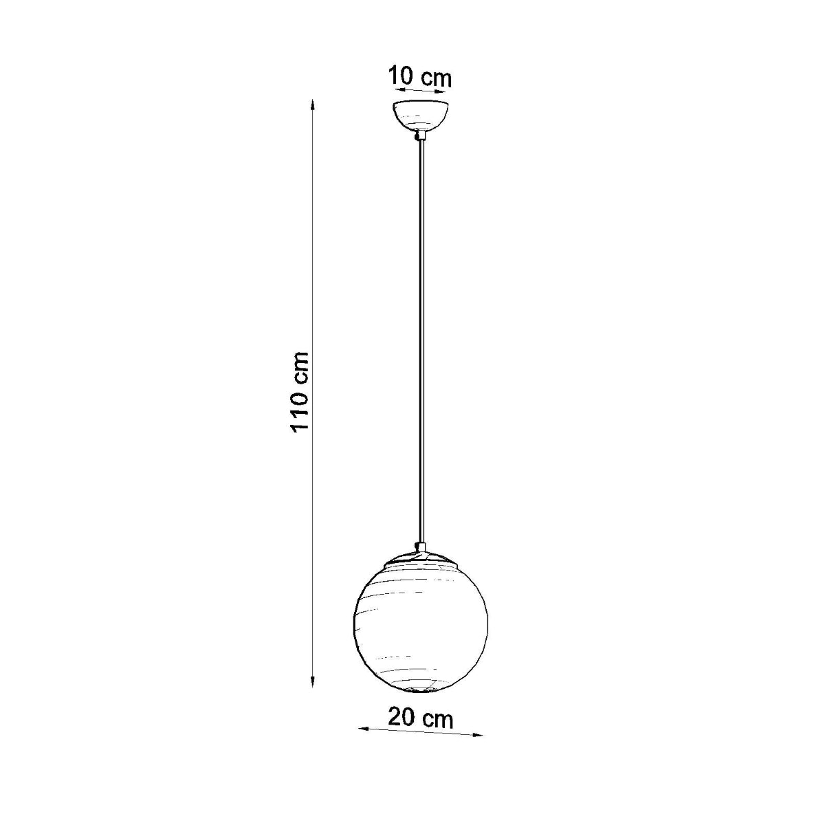 Suspension luminaire Modèle Elyone photo 5 | Luxarmonie