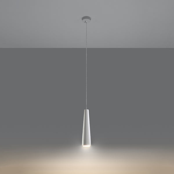 Moderne witte keramische hanglamp – model Ephyrae
