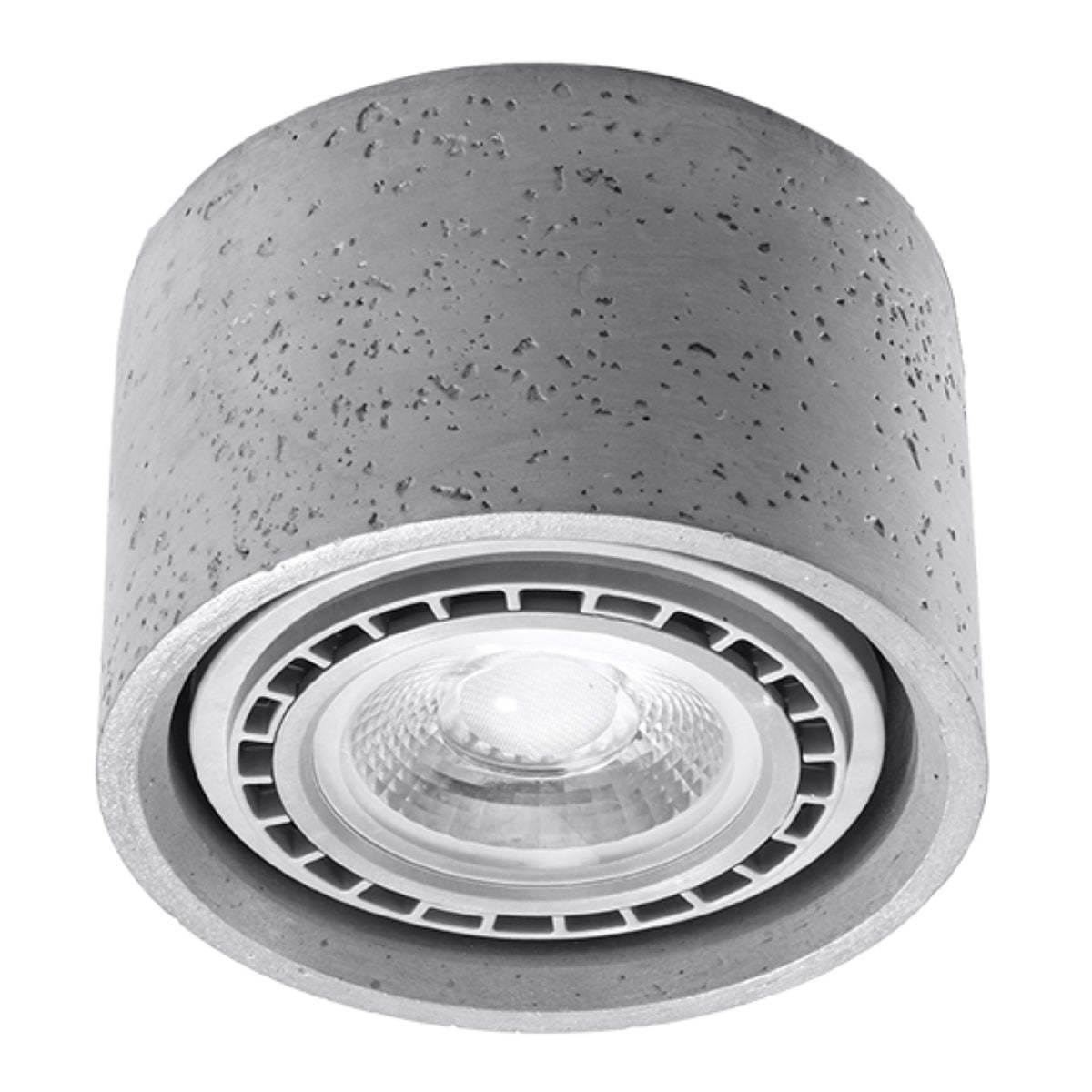 Plafondlamp beton grijs minimalistische woonkamer – Modèle Orsyn