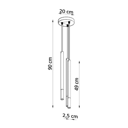 Suspension luminaire modèle Arcanis photo 4 | Luxarmonie
