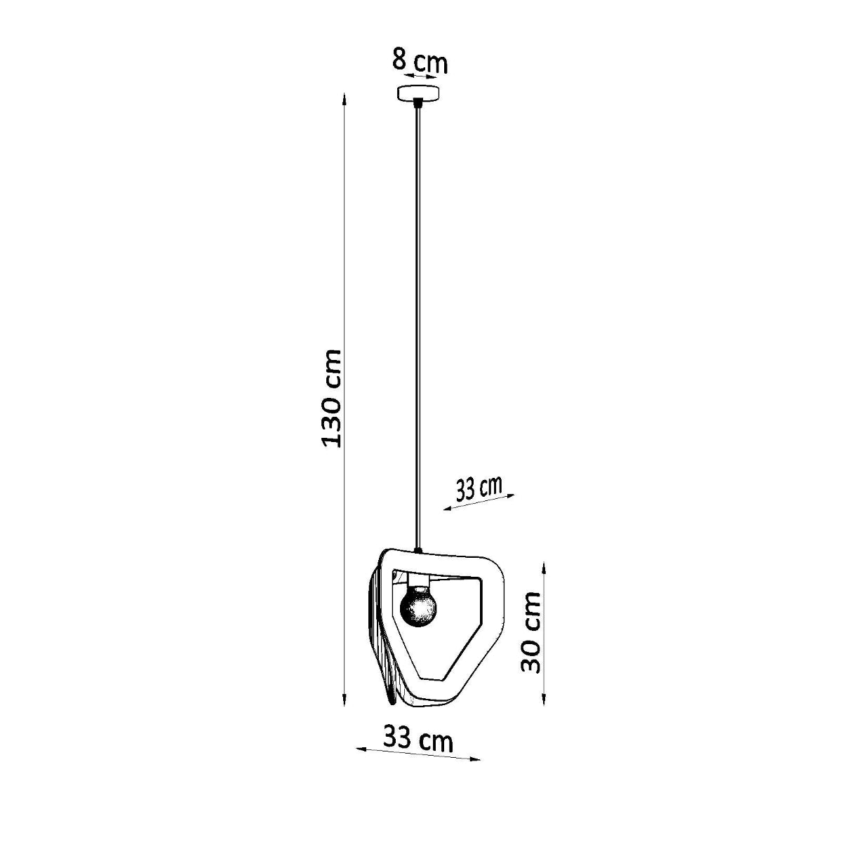 Suspension luminaire modèle Asterion photo 4 | Luxarmonie