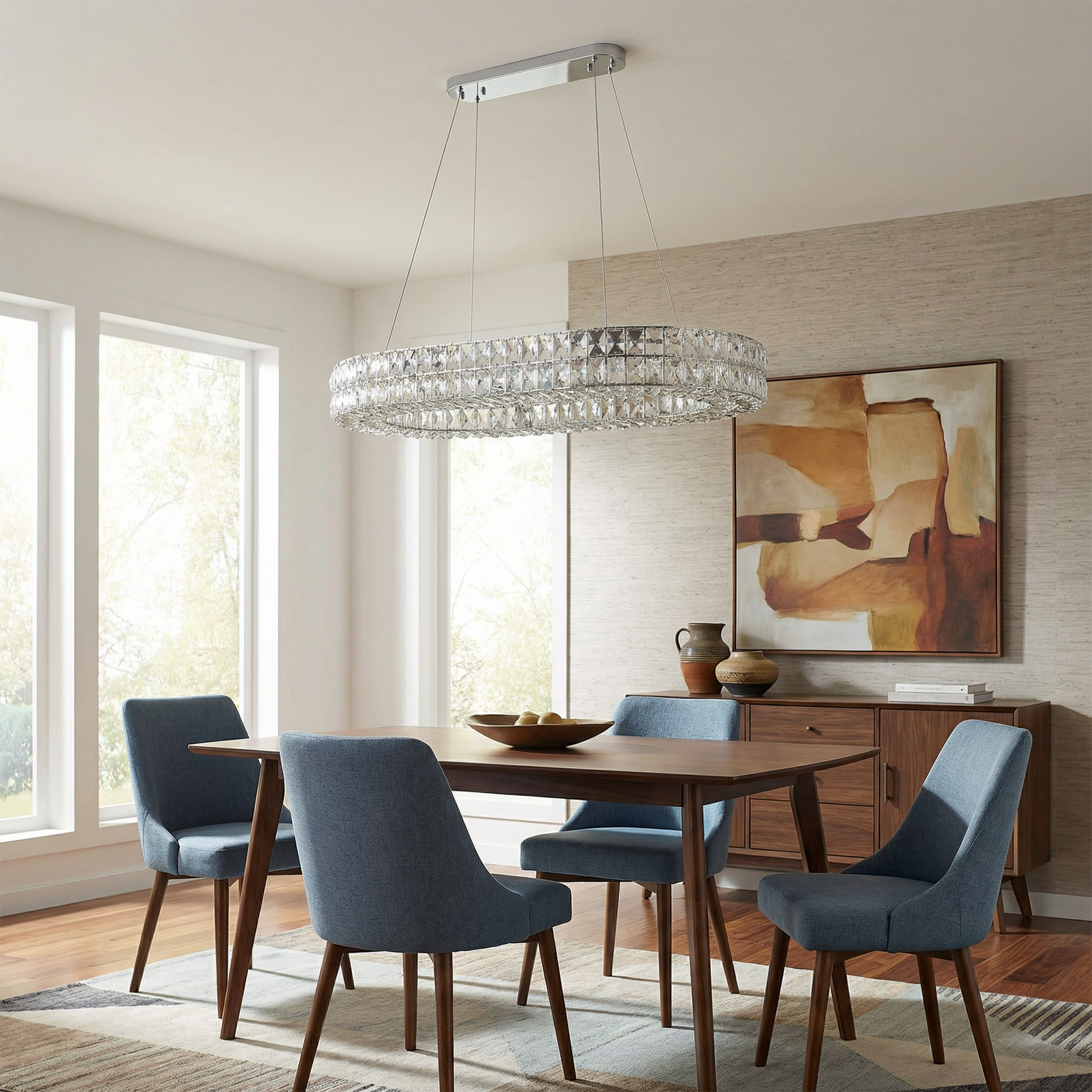 Moderne gouden LED plafondlamp – Oralya