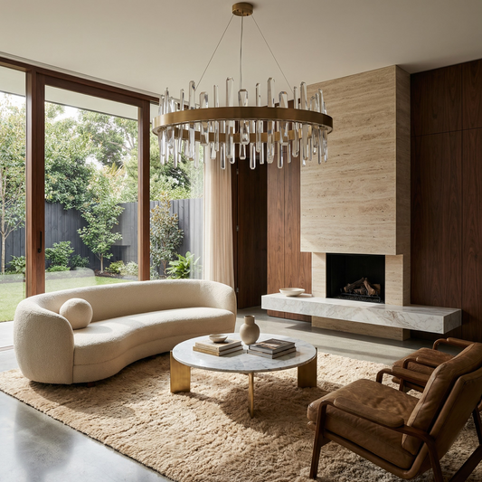 Elegant Kroonluchter Geslepen Kristallen & Chique Verspreiding – Vivo