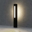 Outdoor Wall Light in Aluminum and Glass, Matte Black – Azuréos