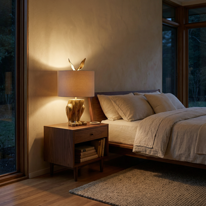 Elegant Nachtlampje Moderne Dierlijke Silhouet – Auralis