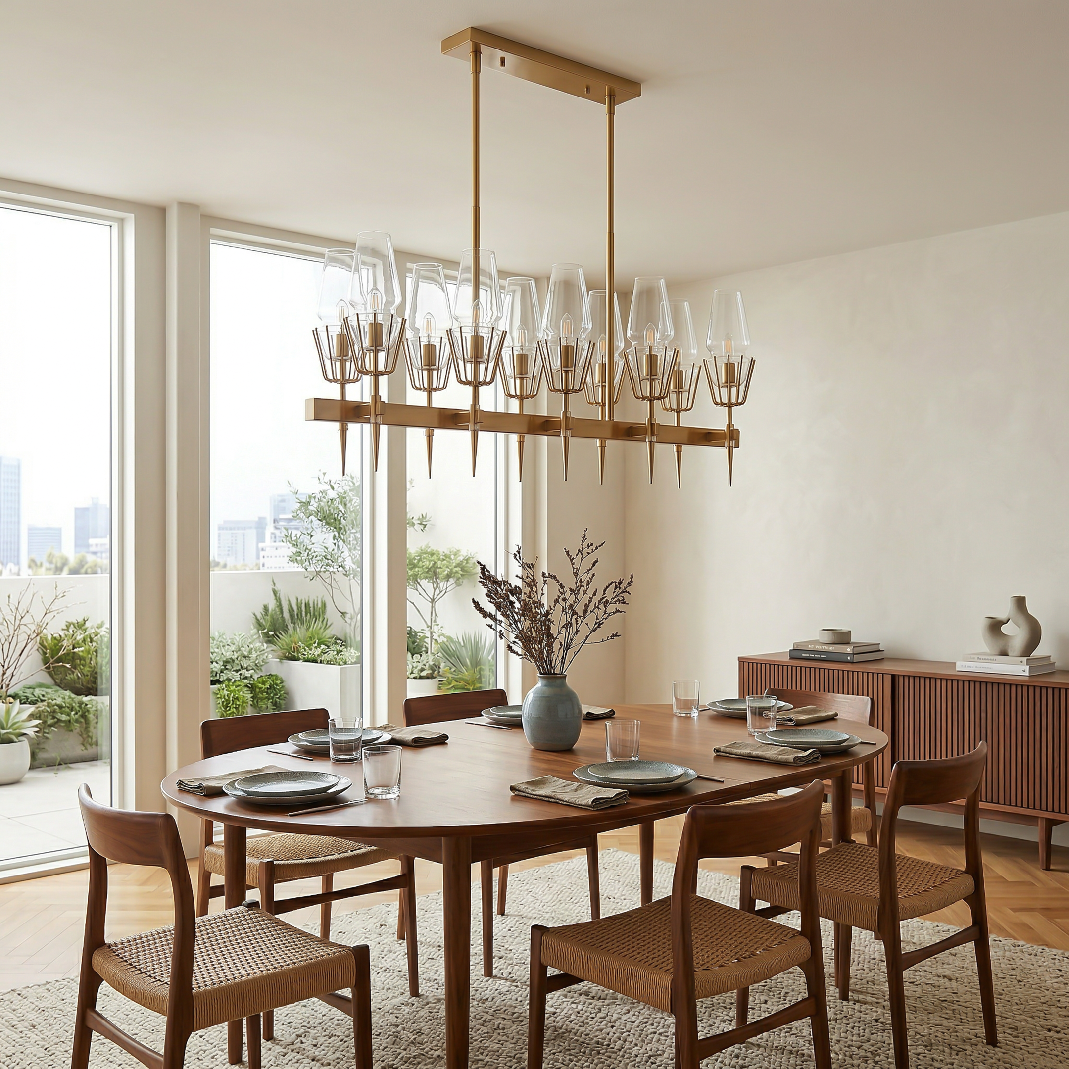 Crépuscule Ceiling Light Ambiance View | Luxarmonie