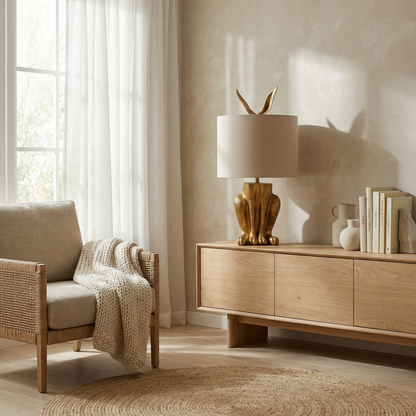 Elegant Nachtlampje Moderne Dierlijke Silhouet – Auralis