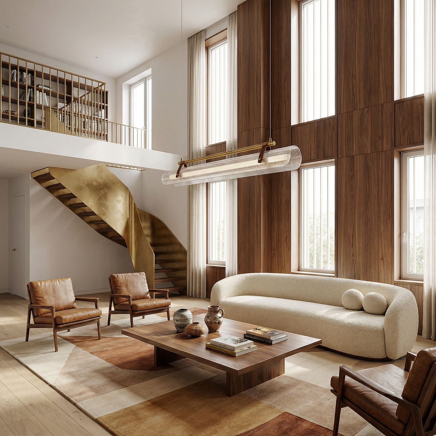 LED Minimalistische Noordse Kroonluchter voor Woonkamer en Eetkamer – Orithya