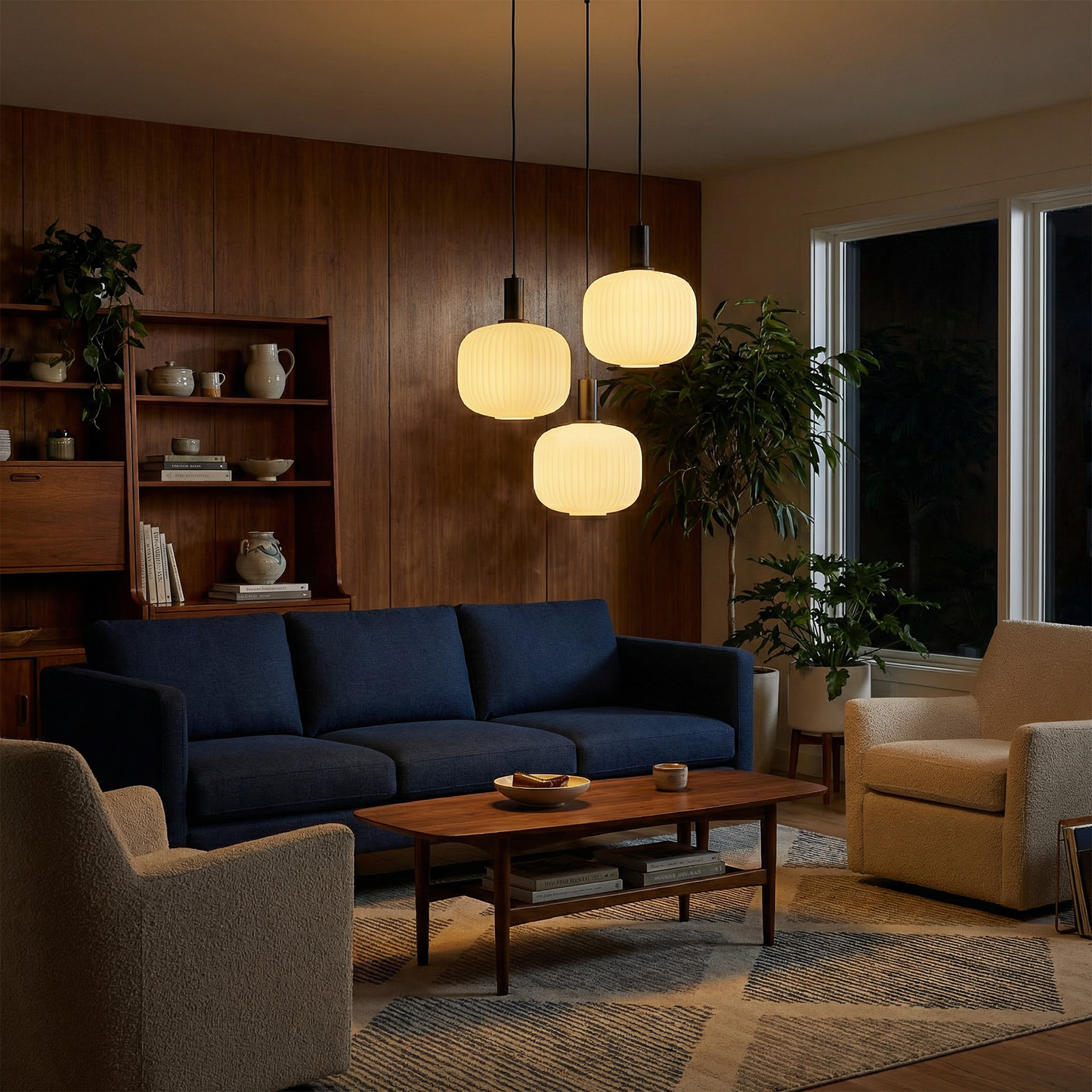 Verstelbare Hanglamp Retro Nordische Elegantie – Suspendue