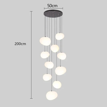 Suspension moderne en alliage pour salon – Heliora
