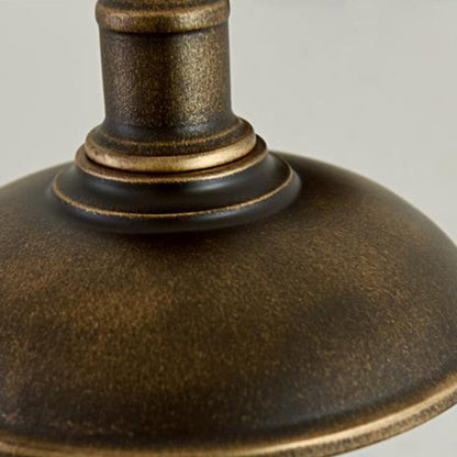 Rustieke wandlamp in antiek messing voor buiten – Aurélice