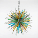 Murano Glas Kronleuchter Mehrfarbig – Aurorice