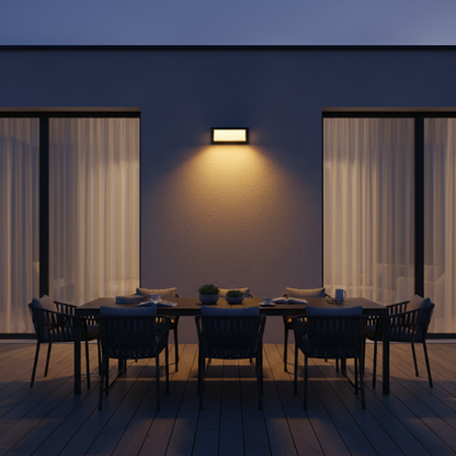 Design LED wandlamp voor buiten – Lucialys