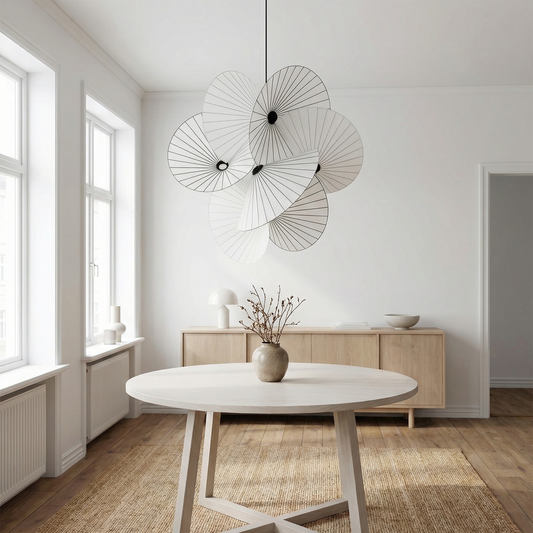 Ophanging doorzichtig glas Noords design – Lixis