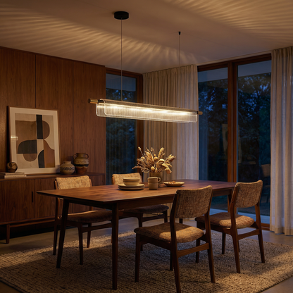 Modern metalen hanglamp voor kantoren en bars – Candelara