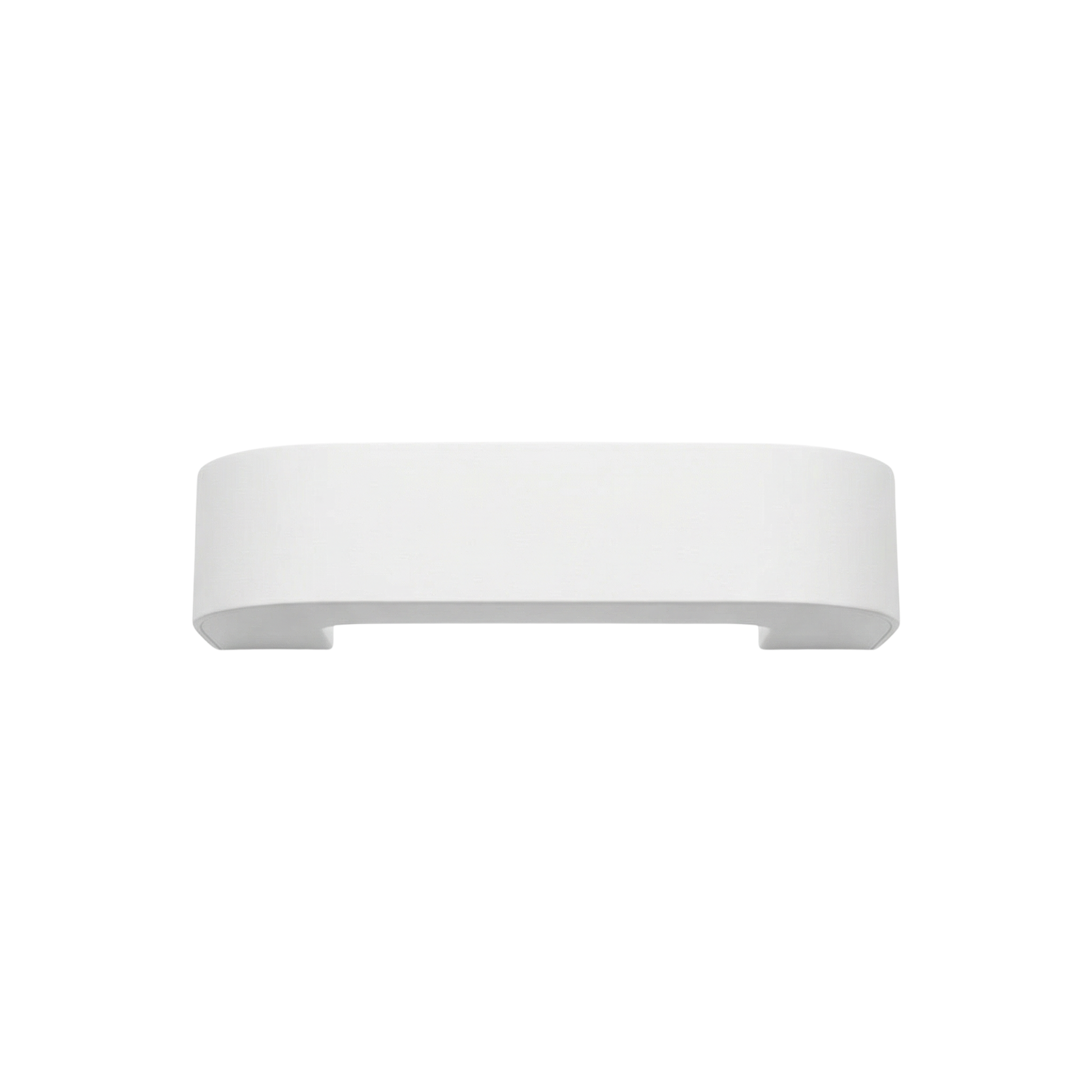 Moderne Witte Keramische Wandlamp – Orphéane