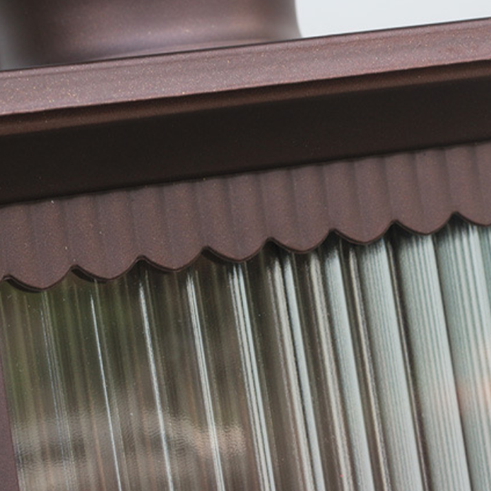 Applique Murale Extérieure Rétro en Noir – Mirenoir