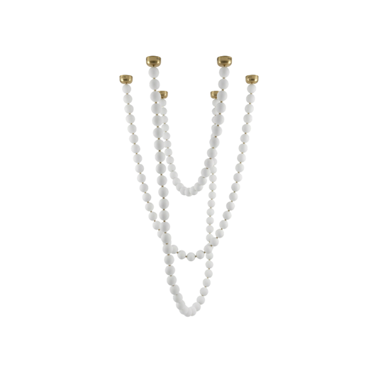 Moderne LED-ophanging in legering voor woonkamer – Argentique