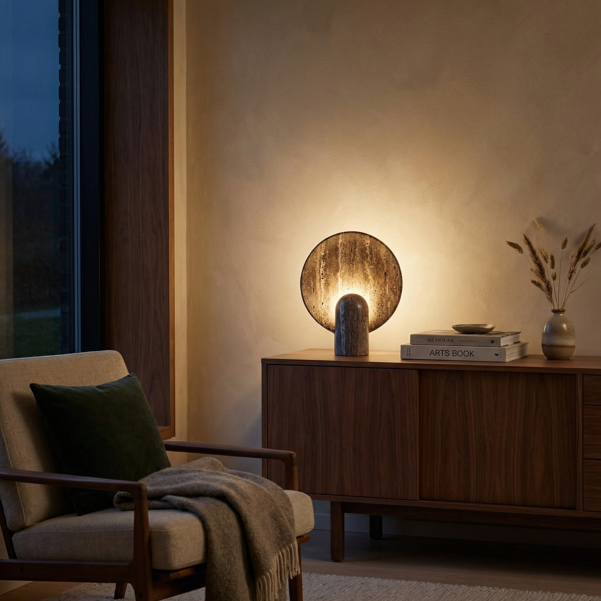 Minimalistische Tafellamp in Kunststof – Creatisio