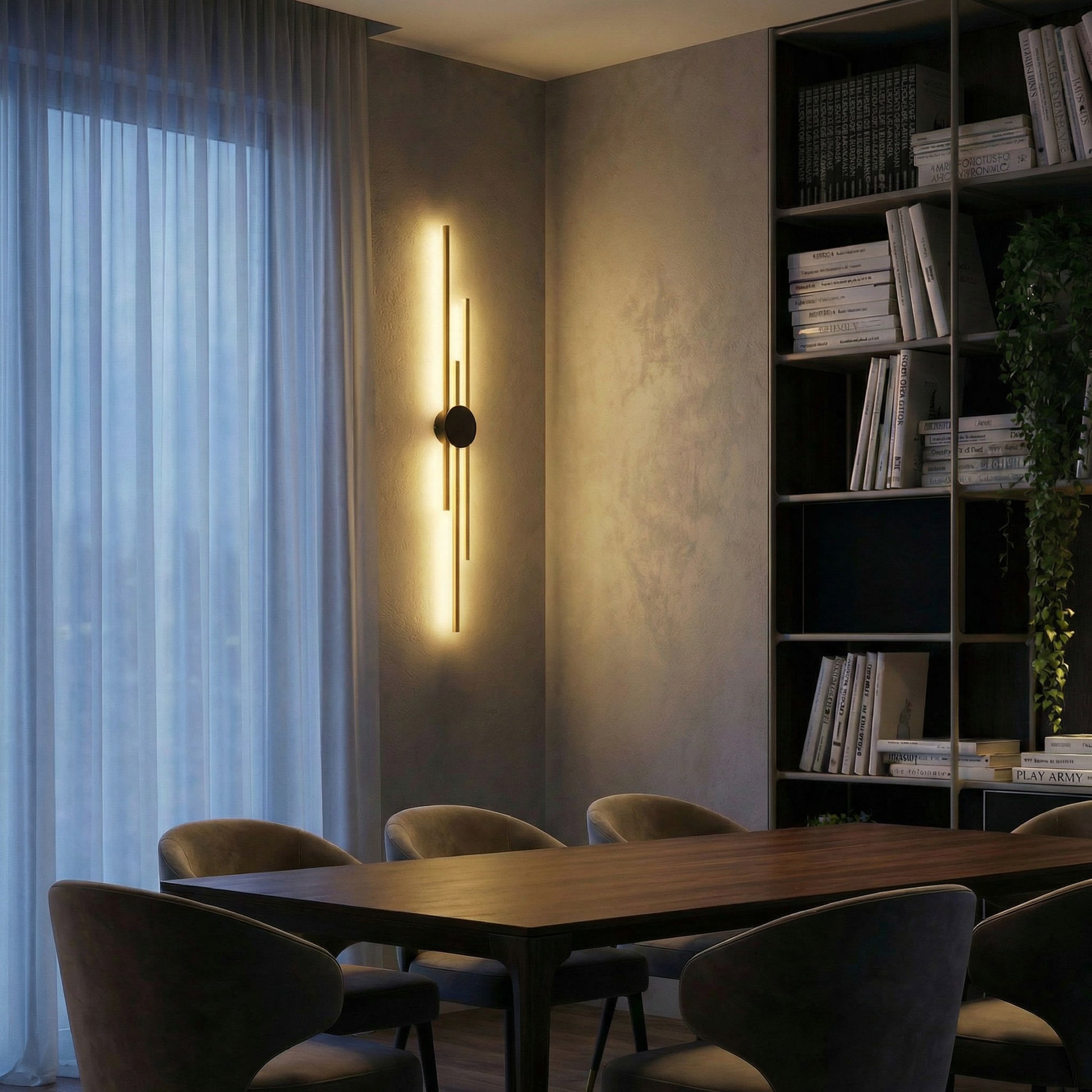 Wall Light Linear Orbite detail view | Luxarmonie