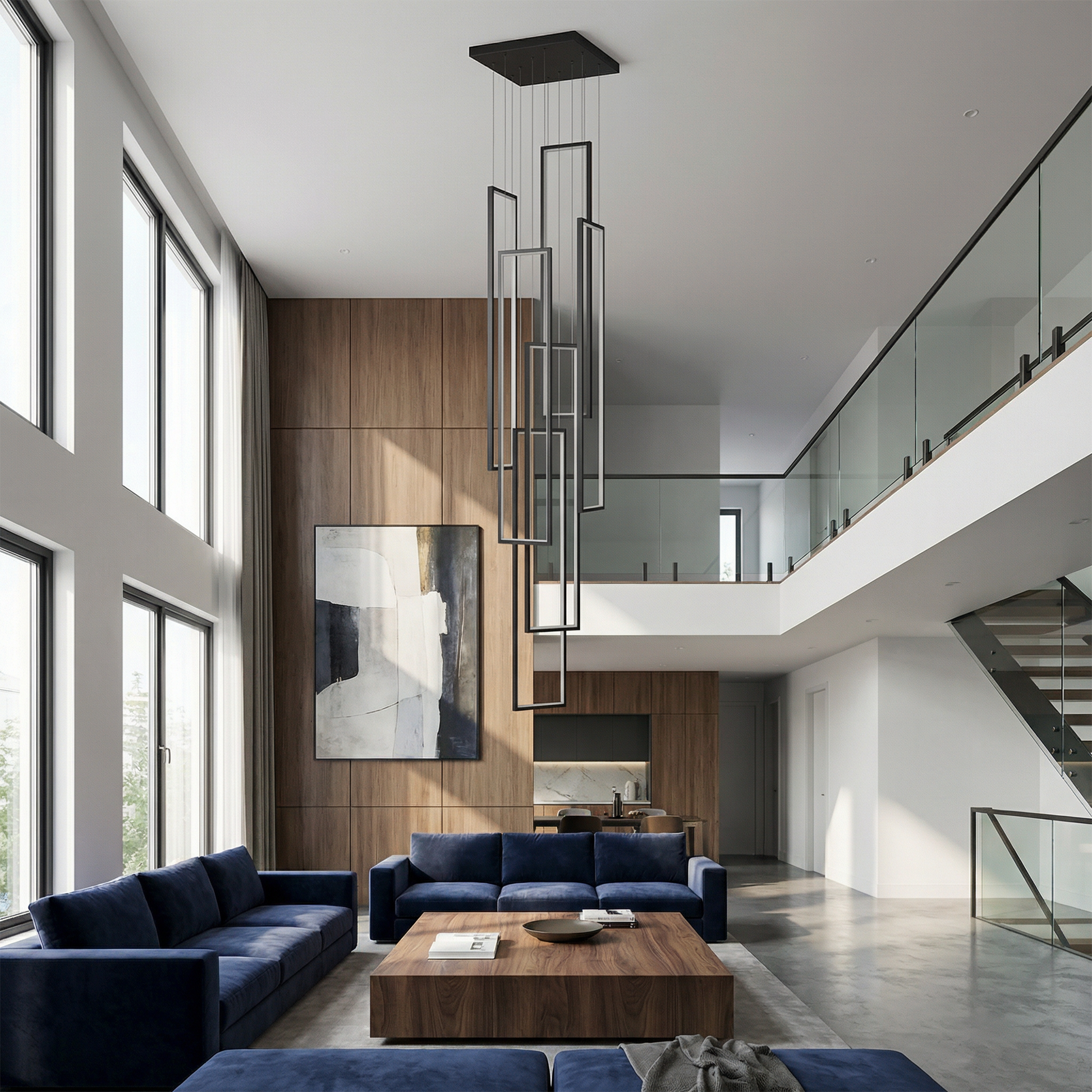 Suspension Brézia vue ambiance | Luxarmonie