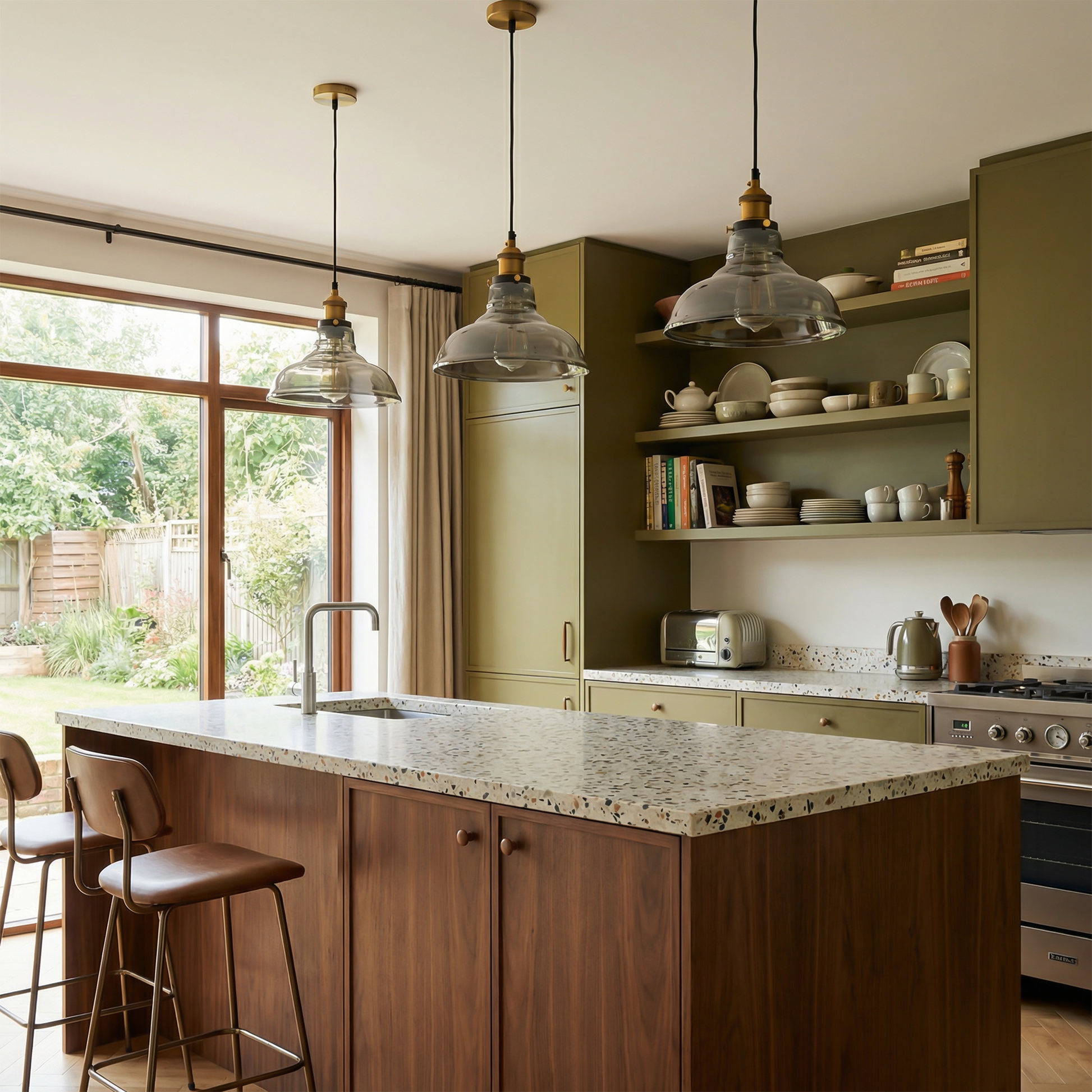 Industriële Glazen Hanglamp voor Hotels en Bars – Zelaria