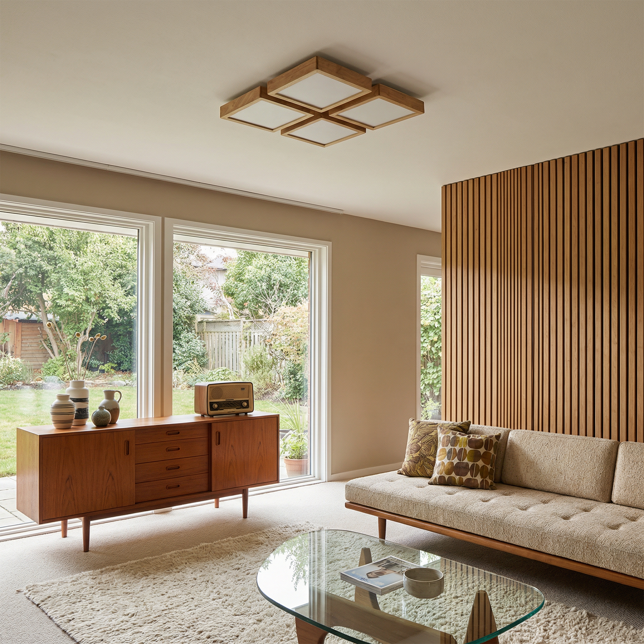 Zéphira Ceiling Light Ambiance View | Luxarmonie
