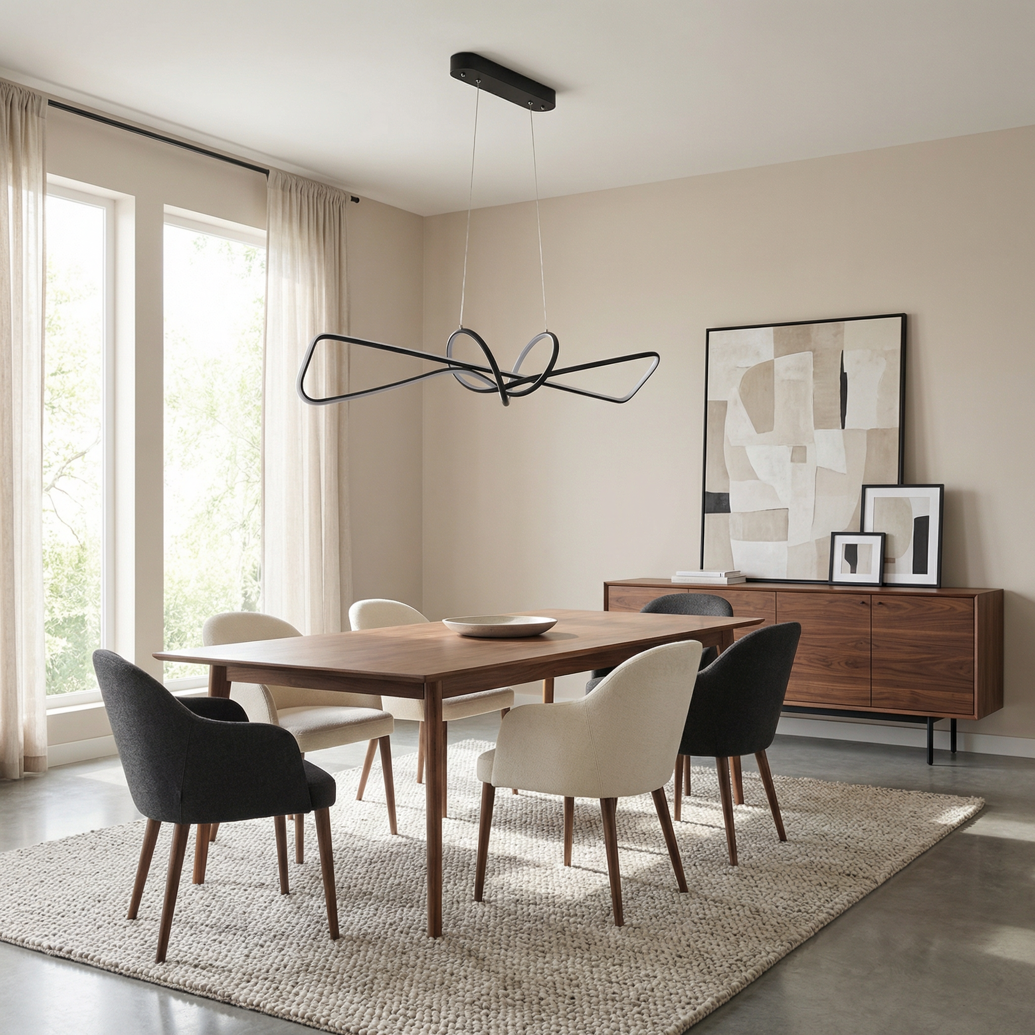 Nebula Ceiling Light Ambiance View – Luxarmonie