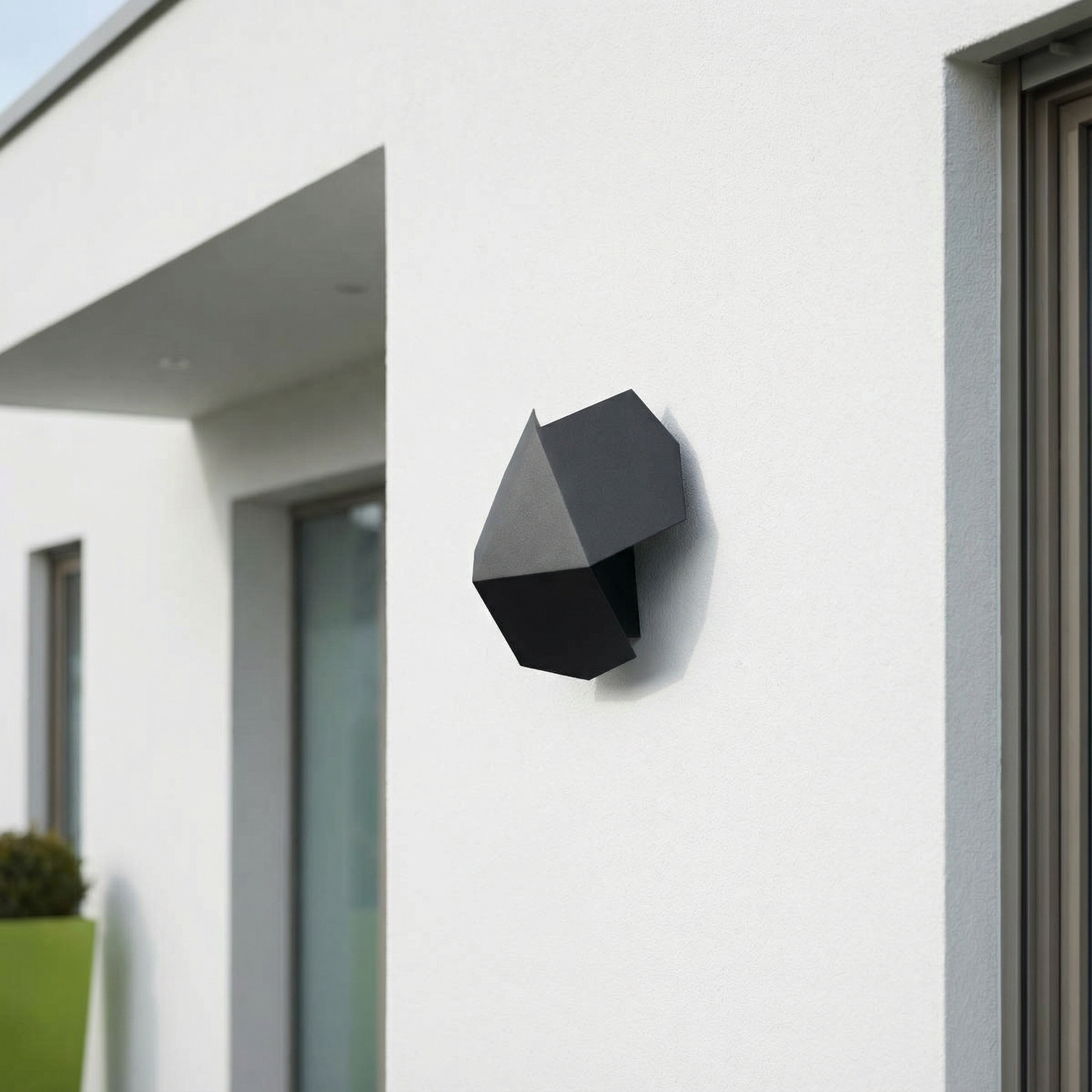 Applique murale noire minimaliste – Modèle Noxara