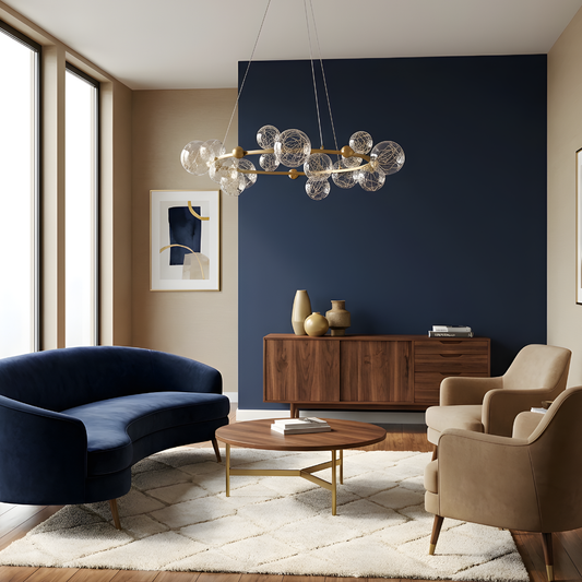 Metaal LED modern design hanglamp – Nécrosia