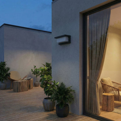 Design LED wandlamp voor buiten – Lucialys