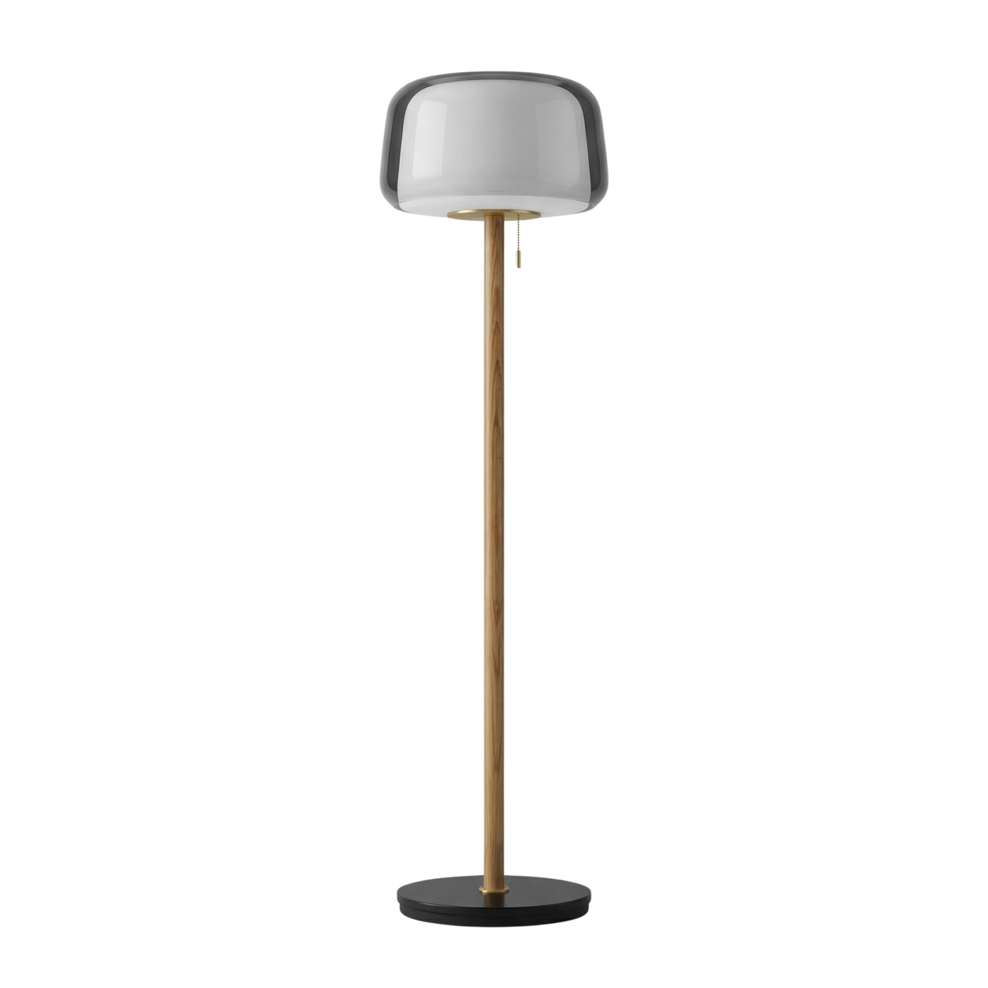 Lampe sur pied en verre moderne pour salon – Solstice