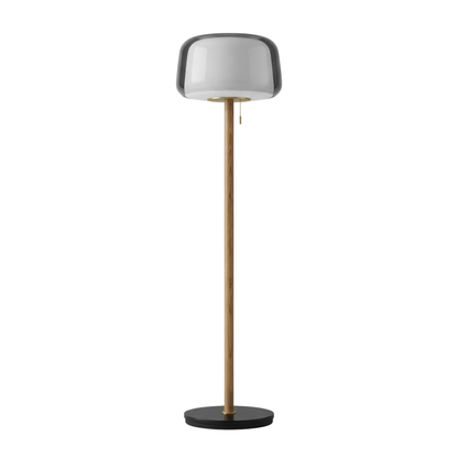 Moderne vloerlamp in glas voor woonkamer – Solstice