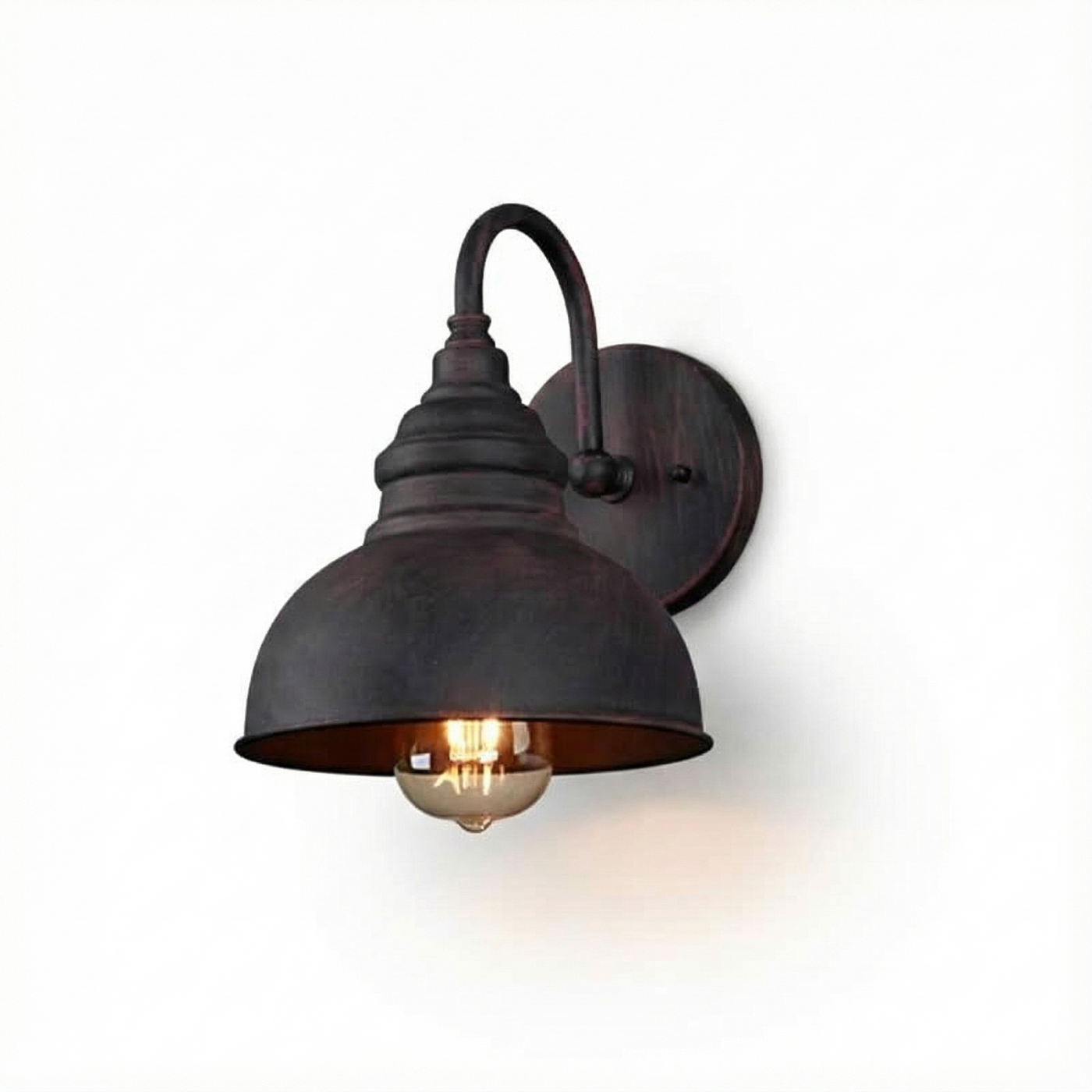 Antike Wandleuchte im Industrie-Stil für Außen – Antico