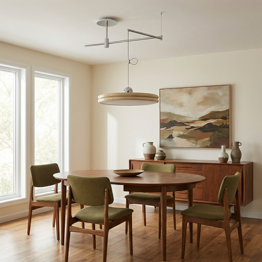 Elegante plafondlamp winterse sfeer – Nara