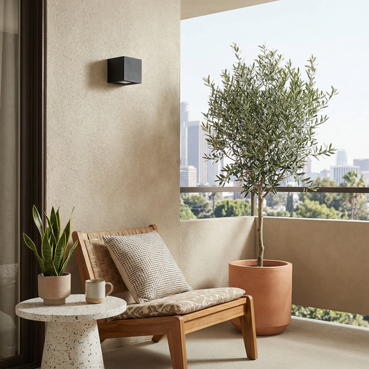 Applique murale céramique noire moderne – modèle Nerion