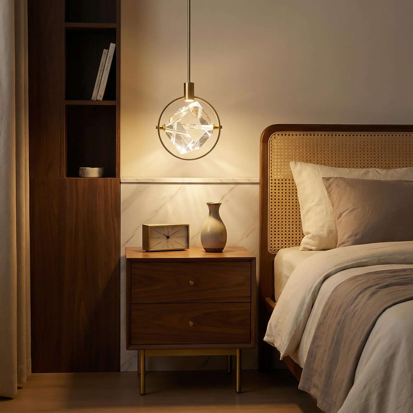 Hanglamp met vloeiende vorm en contemporary stijl – Cylo