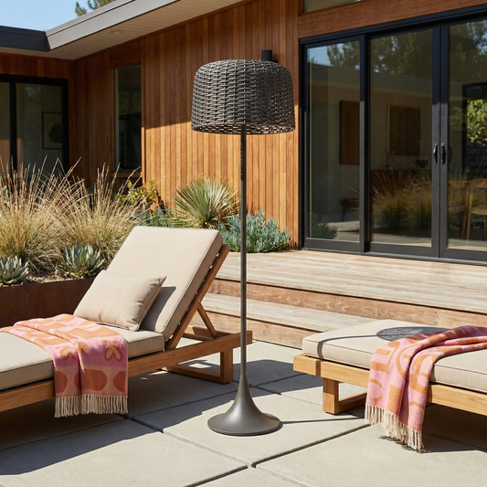 Buitentuinlamp Gevlochten Metaal – Verilumo