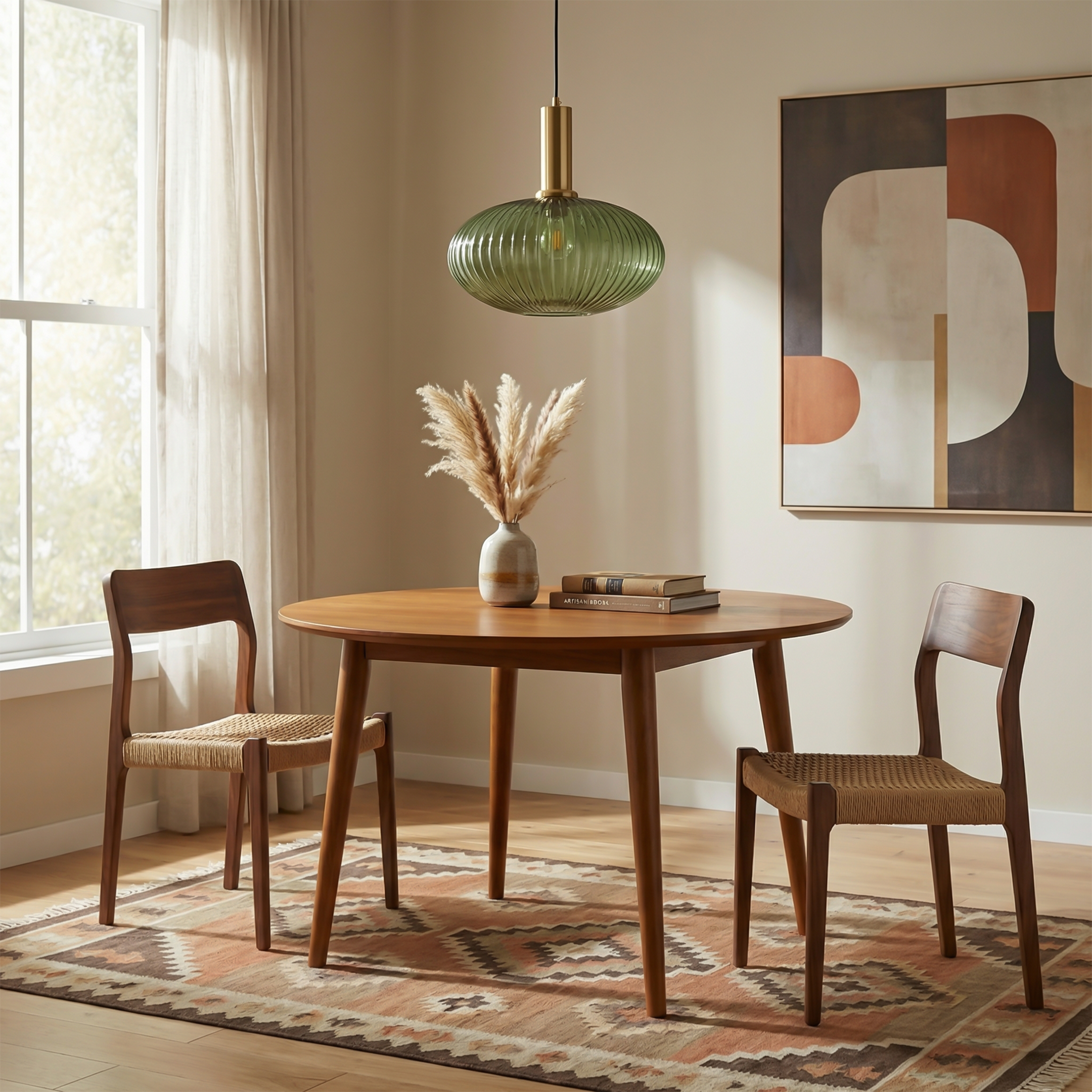 Nordic Rookglas Hanglamp voor Eetkamer – Verany