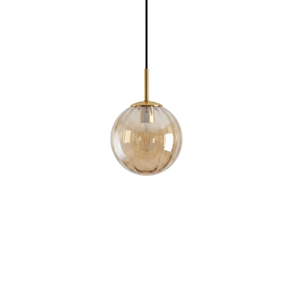 Elegante glazen bollen hanglamp met zacht licht – ColorLine