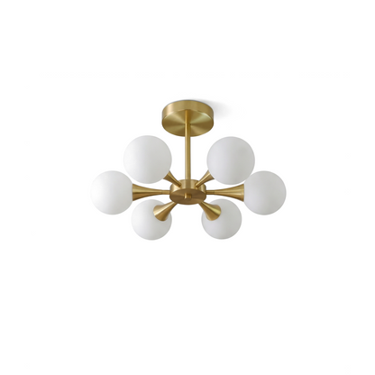Hanglamp LED Wit Glas Zuiver Design – Lana