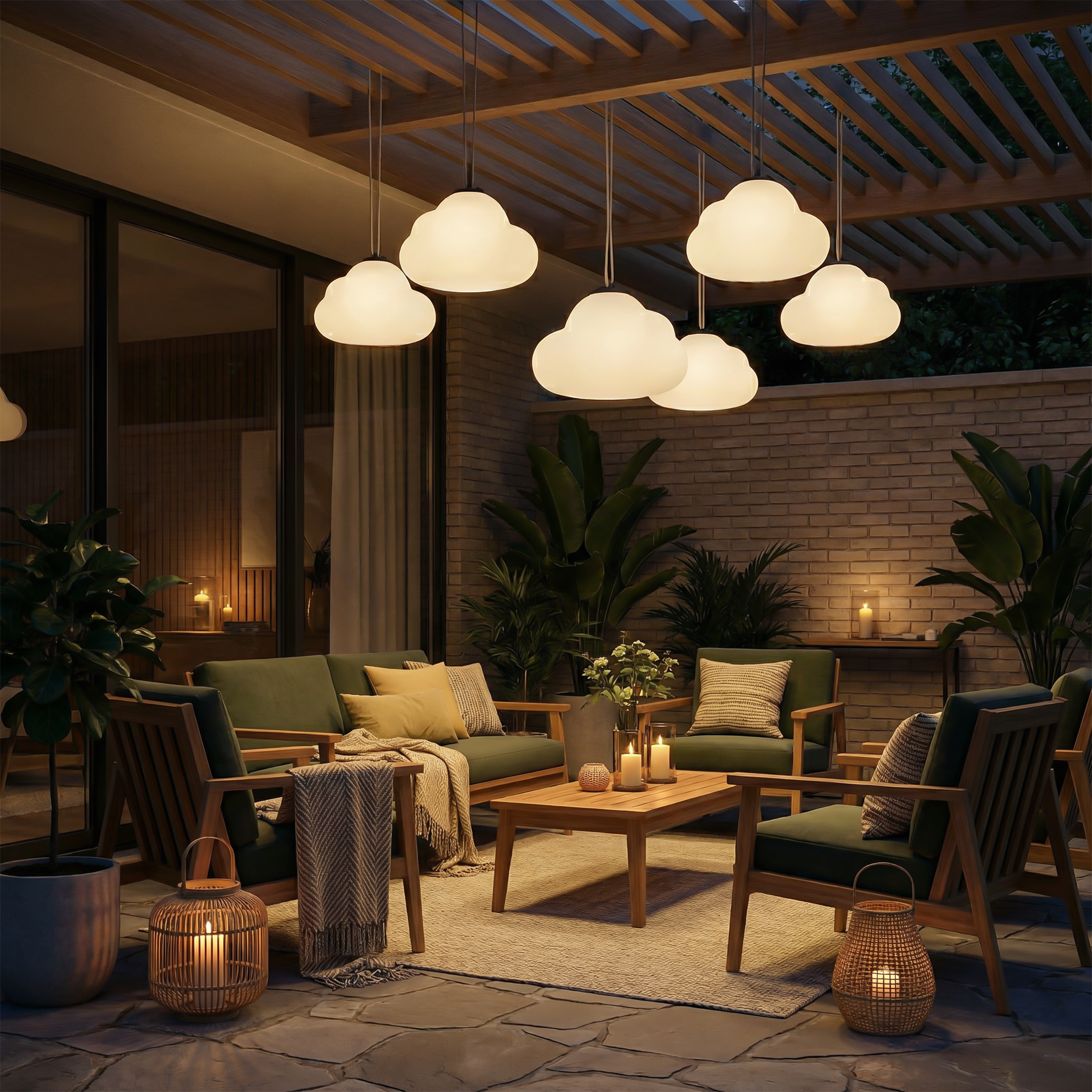 Luminaire d'extérieur Metacryl vue détail | Luxarmonie