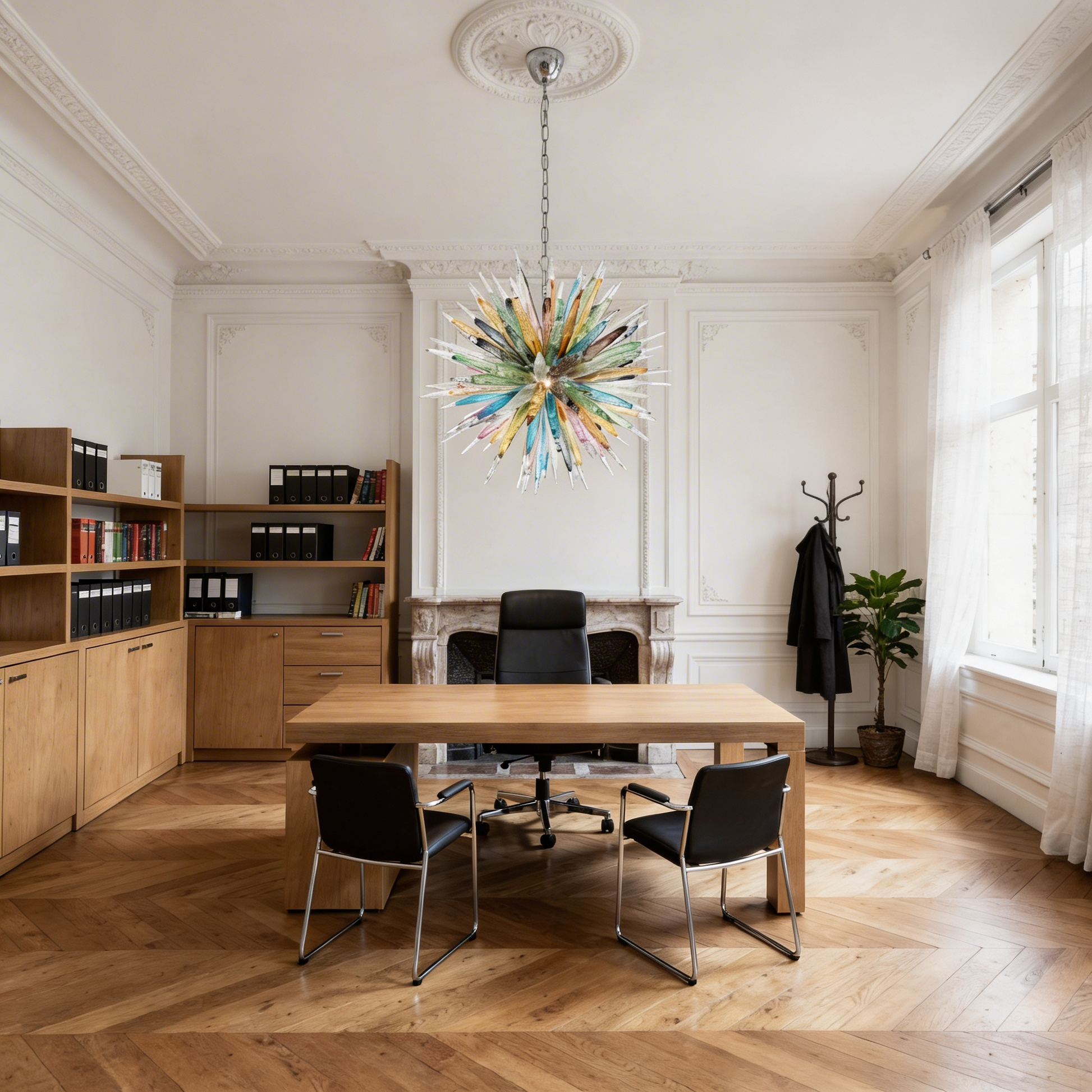 Kroonluchter Multicolore Muranoglas – Aurorice