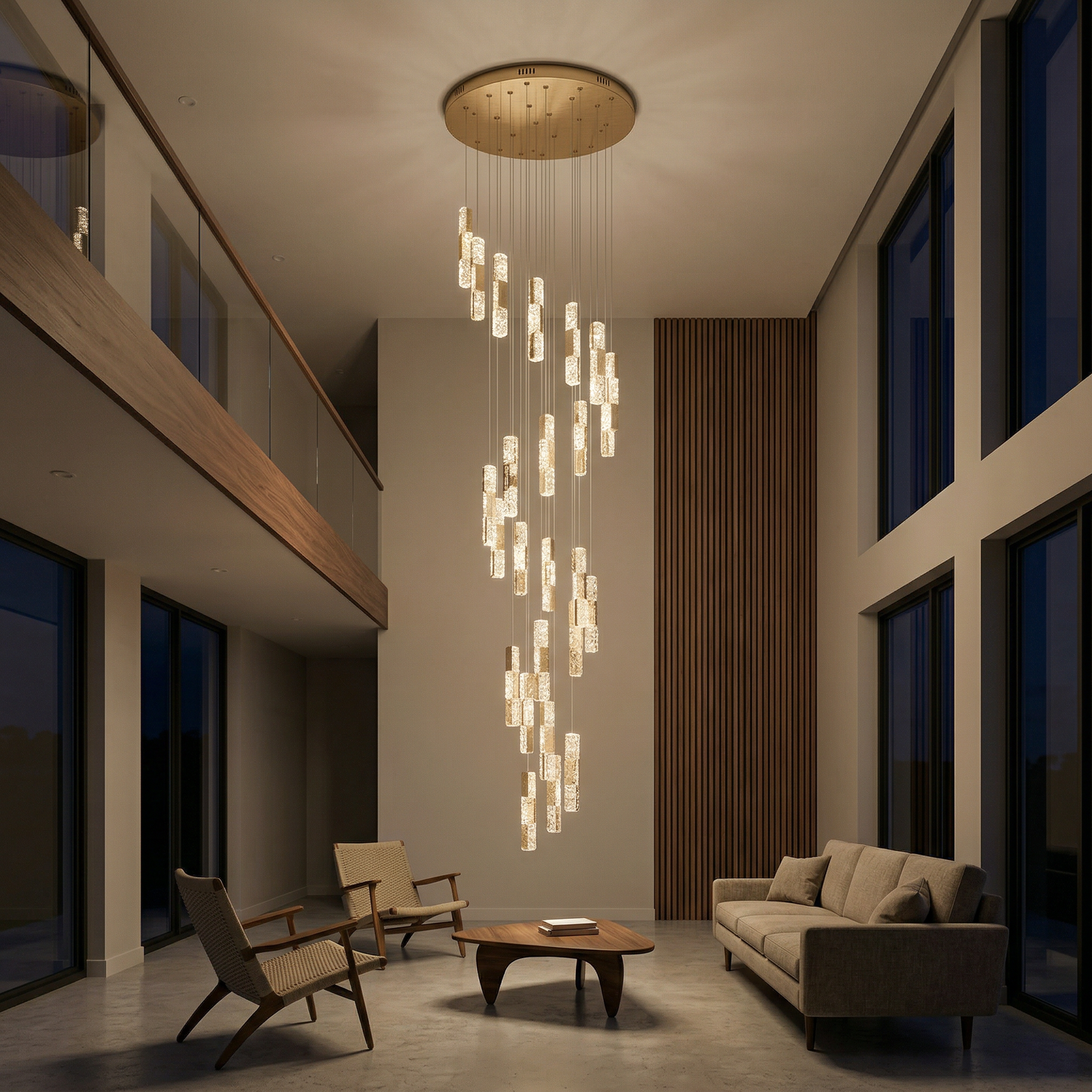 Moderne Kristallen Kroonluchter voor Woonkamer – Cristaria